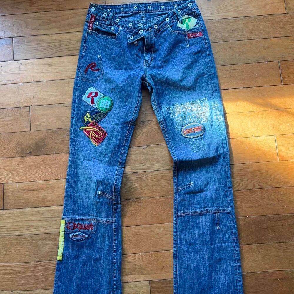 Request Women's multi Jeans